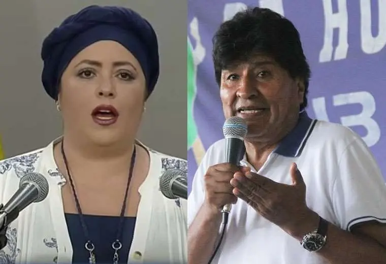 mara nela prada y evo morales