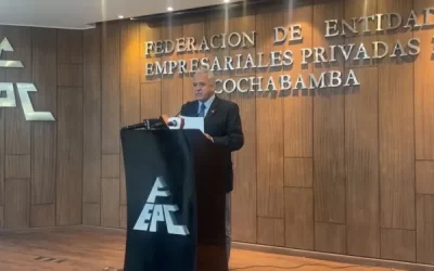 Agobiado por la presion politica renuncia el presidente de los empresarios de Cochabamba