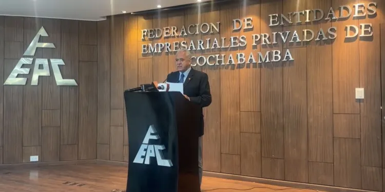 Agobiado por la presion politica renuncia el presidente de los empresarios de Cochabamba