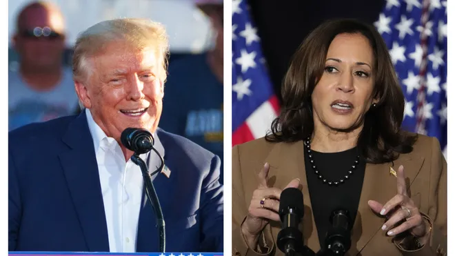 Kamala Harris donald trump