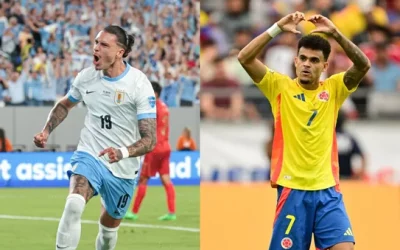 La Seleccion de Uruguay y su par de Colombia se mediran este miercoles