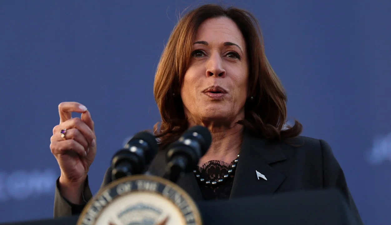 La vicepresidenta de los Estados Unidos Kamala Harris