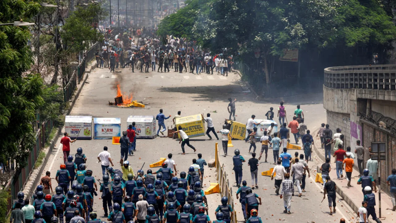 Protestas en Bangladesh