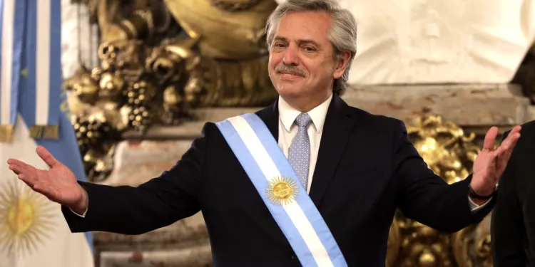 Alberto Fernandez presidente de Argentina.