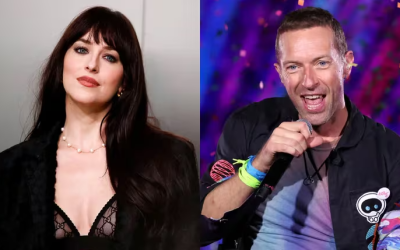 Dakota Johnson y Chris Martin