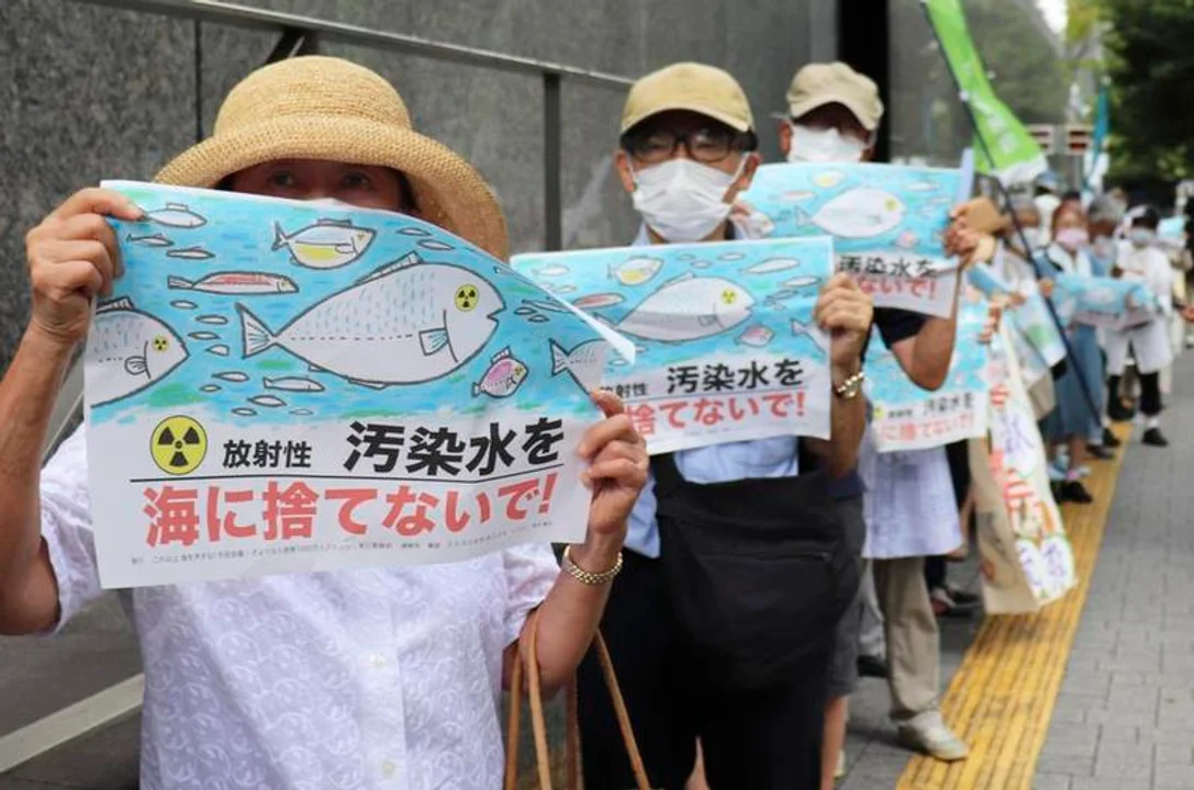 En Japon se registraron protestas contra la contaminacion del agua