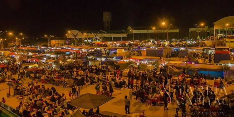 feria artesanal de la Santa Anita