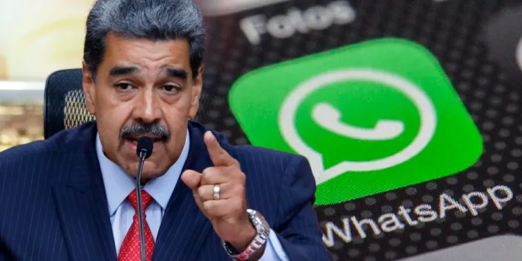 nicolas maduro whatsapp