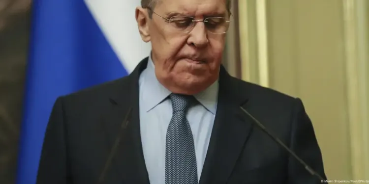 Ministro de Exteriores de Rusia Serguei Lavrov