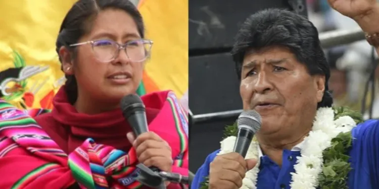 eva copa y evo morales