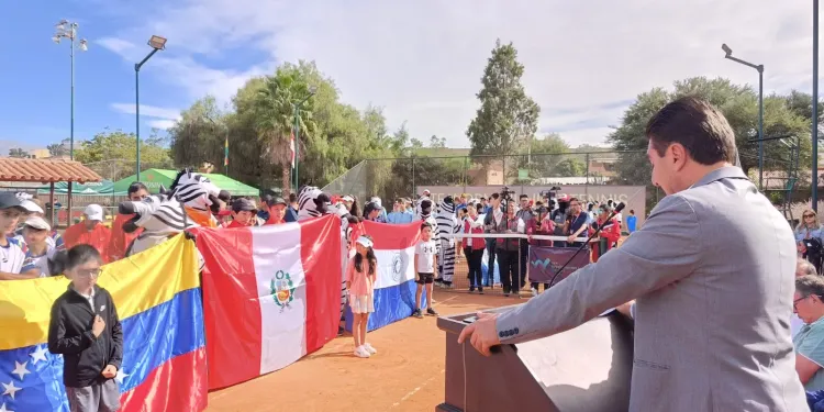 En marcha el campeonato sudamericano premundial de Tenis Tarija 2024